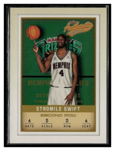 2001 Fleer Authentix Second Row #62 Stromile Swift /200 - Picture 1 of 2