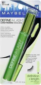 Maybelline - Define-A-Lash - Lengthening Mascara - 801 Very Black MB47 from UK - Picture 1 of 6