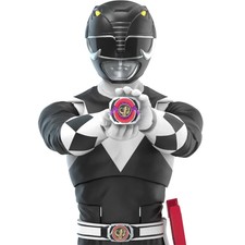 Figurine Power Rangers Lightning Collection - Ranger Noir Remasterisé Hasbro, Neuf