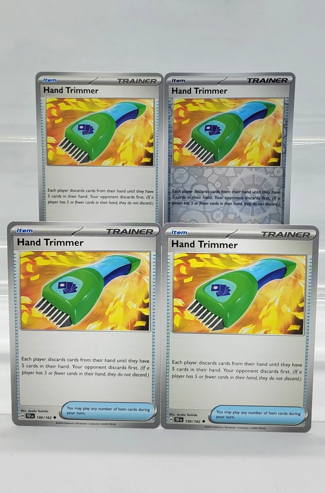 Pokemon TCG Hand Trimmer 150/162 SV05: Temporal Forces - 4 Cards Playset - Image 1 of 1