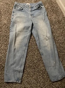 ASOS Baggy Jeans Mens 32 x 32 Blue Medium Wash Denim Made In Turkey - Picture 1 of 6