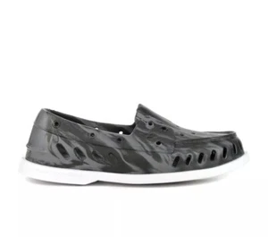 ZAPATOS DE HOMBRE SPERRY AUTÉNTICOS ORIGINALES FLOTADORES COLOR NEGRO/GRIS TALLA 11 M NUEVOS EN CAJA - Imagen 1 de 6