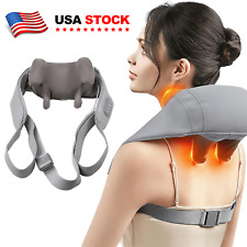 NEW Massagers for Neck and Shoulder Heat Goletsure Pain Relief Deep 5D Knead