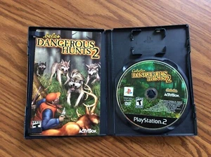 Cabelas Dangerous Hunts 2 playstation 2 ps2 Manual Case And Game - Picture 1 of 3