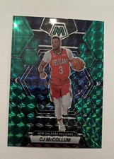 2022-23 Panini Mosaic CJ McCollum Green Prizm #22 New Orleans Pelicans