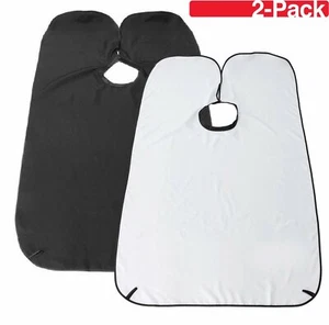 2er Pack Herren Bartfangschürze Rasierborte Auffanglatz einfache Reinigung - Bild 1 von 13