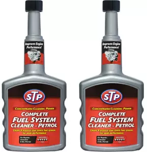 2x STP Complete Fuel System Cleaner Petrol Injector Performance Additive 400ml - Picture 1 of 1