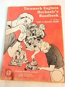 Manual de Mecánica de Motores Tecumseh de Colección Catálogo Marco Ligero y Mediano 3-10 HP - Imagen 1 de 12