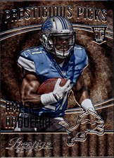 2015 Prestige Prestigious Picks Detroit Lions Football Card #12 Ameer Abdullah