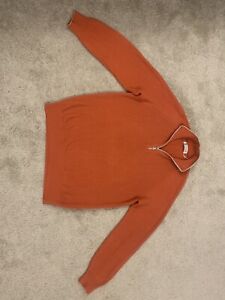 Brunello Cucinelli Raglan Sleeve Zip Neck Sweater Small