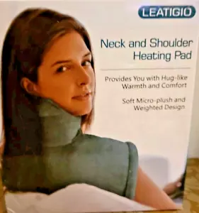 Leatigo Weighted Neck & Shoulder Heating Pad, Brand new - Picture 1 of 7