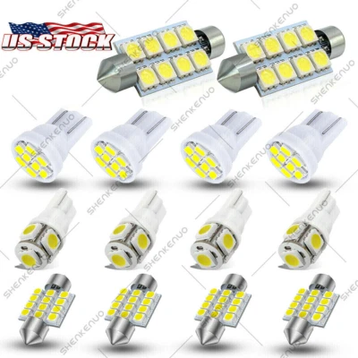 Kit de luces interiores LED blancas premium para Chevrolet Cruze 2011-2015 14 piezas Foto 1 de 4