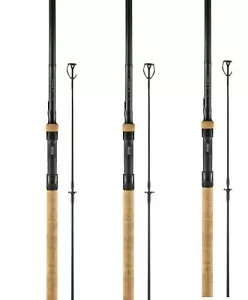 3 X Sonik Vader X RS Carp Rods 12ft 2pc 3.5lb Cork Handle Carp Fishing NEW - Picture 1 of 3