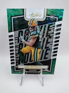 Luke Musgrave - 2023 Panini Absolute Rookie #168 Green Waves /50 Packers RC SP - Picture 1 of 3