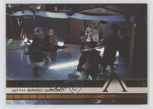 2004 Stargate SG-1 Season 6 Behind the Scenes with Brad Wright Decent #B7 b6s