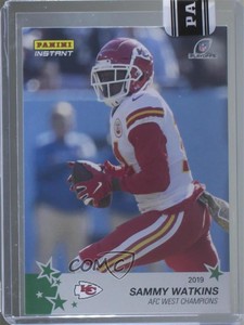 2019 Panini Instant NFL NFL Playoffs Green /10 Sammy Watkins #23
