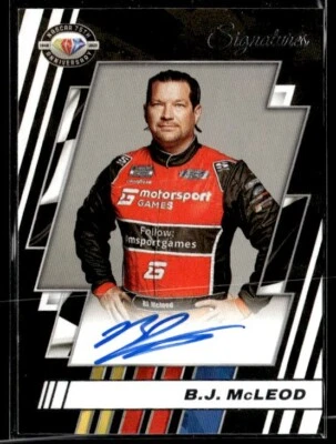 L8,553 - 2023 Panini Prizm NASCAR 75th Anniversary Signatures #3 B.J. McLeod - Image 1 of 2
