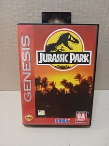 Jurassic Park Sega Genesis Complete With Manual - Picture 1 of 5