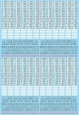 Targhe Tedesche Per Modelli Di Auto Storiche Decal 1:87 - Immagine 1 di 2