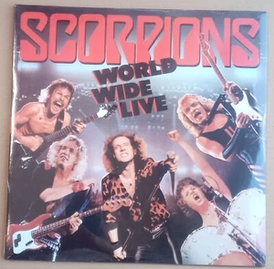 Scorpions World Wide Live Double Vinyl Record Set. Mercury Label Factory Sealed - Picture 1 of 2