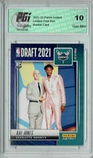 Kai Jones 2021 Panini Instant #DN18 Draft Night 1 of 503 Rookie Card PGI 10