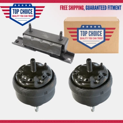 Montaje de motor y transmisión 3 piezas para 02-09 Trailblazer Envoy 04-07 Buick Rainier 4,2 L Foto 1 de 4