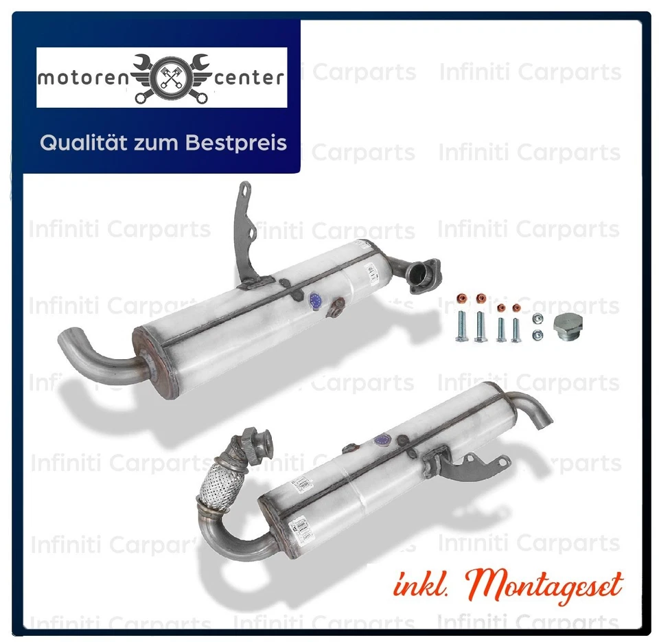 Smart Katalysator 0.6 0.7 Auspuff Endschalldämpfer E-PRÜFZEICHEN - Bild 1 von 1