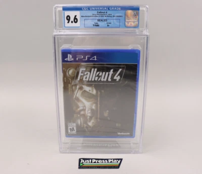 Fallout 4 Sony PlayStation 4 PS4 Sealed CGC Graded 9.6 A+ Near Perfect Grade! - Image 1 of 4