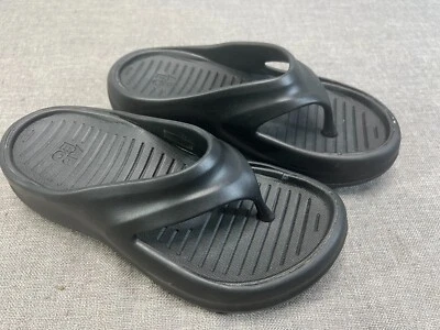 Chanclas Abeo Galaxy 9001 negras plataforma soporte talla 9 mujer sin usar Foto 1 de 4