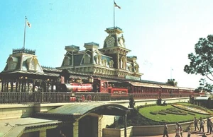 Postal de colección de Walt Disney World Steam Railroad B94 - Imagen 1 de 2