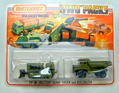 Matchbox Superfast TP16 Military Dump Truck & Bulldozer top - Bild 1 von 4