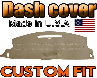 serve 1997-2005 CHEVROLET VENTURE DASH COVER MAT PAINEL PAD FEITO NOS EUA / BEGE - Imagem 1 de 4