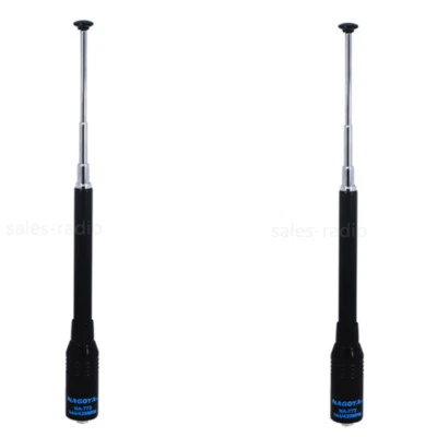 2X Antena Telescópica Nagoya NA-773 SMA-Femle Baofeng UV-5R BF-888S WalkieTalkie Foto 1 de 4