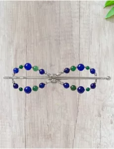 Lilla Rose Flexi - Flip 3934 Caroline Barrette Nickel Plated - Picture 1 of 1