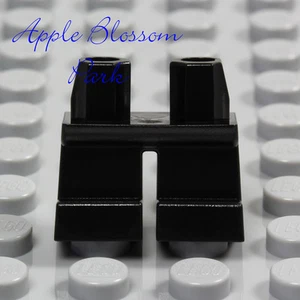 NEU LEGO Minifiguren SCHWARZ KURZE BEINE Junge Mädchen Kind Elf Kind Jeans Hose klein unter - Bild 1 von 3