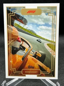 SANDVOORT 2022 Topps Formula 1 Hobby ART DU GRAND PRIX INSERT ADGP-ZV - Picture 1 of 2