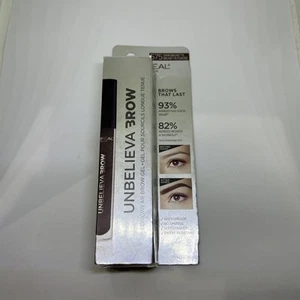 L'oreal Paris Unbelieva Brow Longwear Waterproof Brow Gel Dark Brunette 575 NIB - Picture 1 of 6