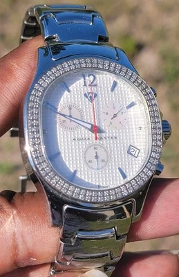 Aqua Master Diamond Watch Joe Rodeo Don Co - Image 1 of 4