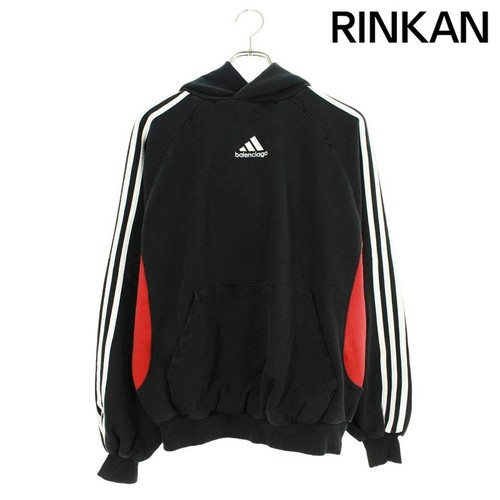 Maglione oversize Balenciaga x adidas 23AW 715001 TNVA8 logo ricamo usatocio