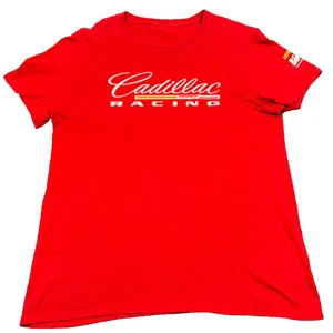 T-shirt donna Cadillac Racing World Challenge logo XL rossa manica corta - Foto 1 di 9