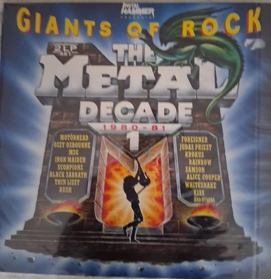 Various ‎– Giants Of Rock - The Metal Decade 1980 - 81 Vol. 1 Doppel LP - Bild 1 von 2