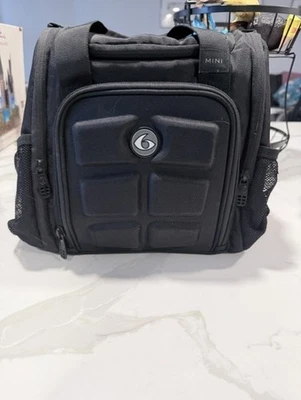 Paquete de 6 mini bolsas de gestión de comidas Fitness Innovator - negras - usadas Foto 1 de 2