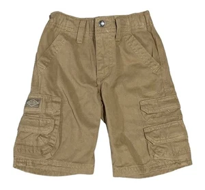 NEW $40 Boys Lee Wyoming Bourbon Color Cotton Twill Cargo Shorts - Size 4R - Picture 1 of 6
