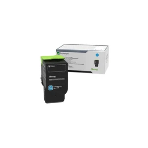 Toner cyan extra haut rendement Lexmark 78C0X20 - Photo 1/1