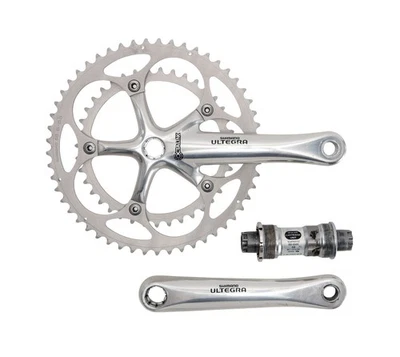 Shimano Ultegra FC-6500 2 x 9 Speed Road Bike Crankset 172.5mm 53/39T w/ BB - Image 1 of 4