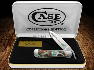 Case xx Russlock Knife Merry Christmas Corelon 1/500 Stainless Pocket Knife ###1 - Foto 1 di 4
