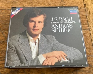 J.S. Bach: 6 Partitas BWV 825 - BWV 830 - Andras Schiff (2 CD set, 1985) - Picture 1 of 3