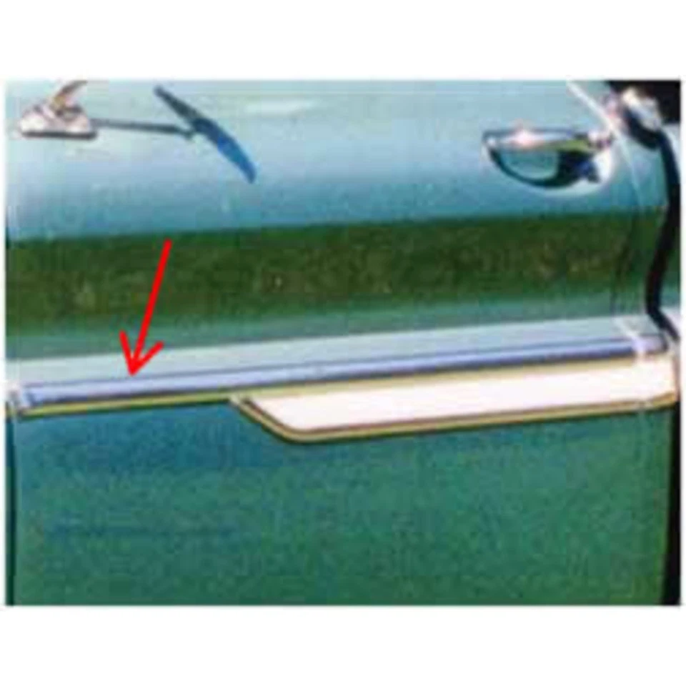 FSM0300 Brothers Trucks Door Molding and Beltlines for Chevy C10 Pickup C20 C30 Foto 1 de 1