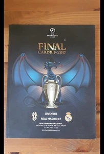 2017 CHAMPIONS LEAGUE FINAL OFFICIAL PROGRAMME- JUVENTUS v REAL MADRID - Picture 1 of 3
