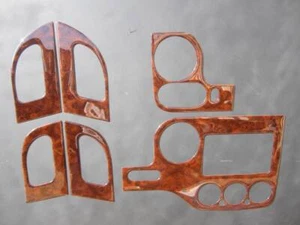 2003-2006 Ford Expedition XLT 2WD Dash Trim Kit Overlay Oxford Burl Look 6 PC - Picture 1 of 12